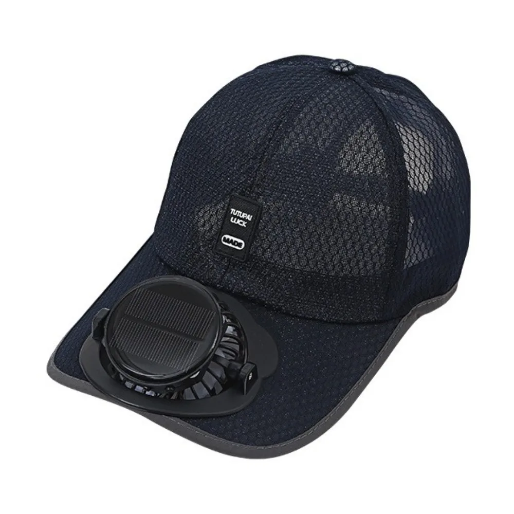 Breathable Solar Fan Baseball Cap 5