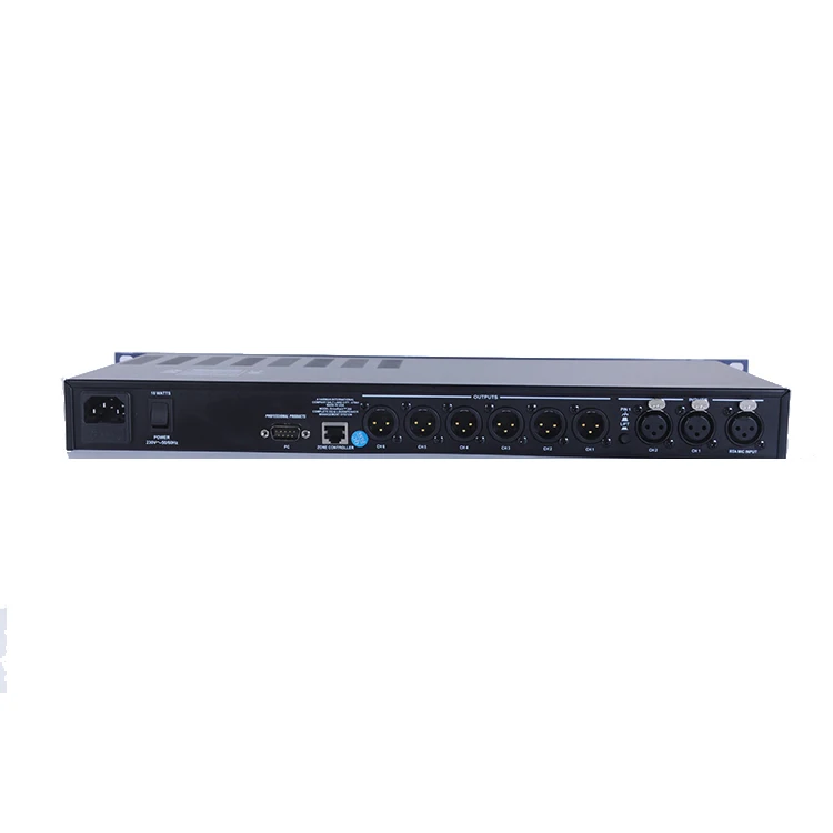 2 x 6 Signal Processor for 2 x 6 Loudspeaker Management