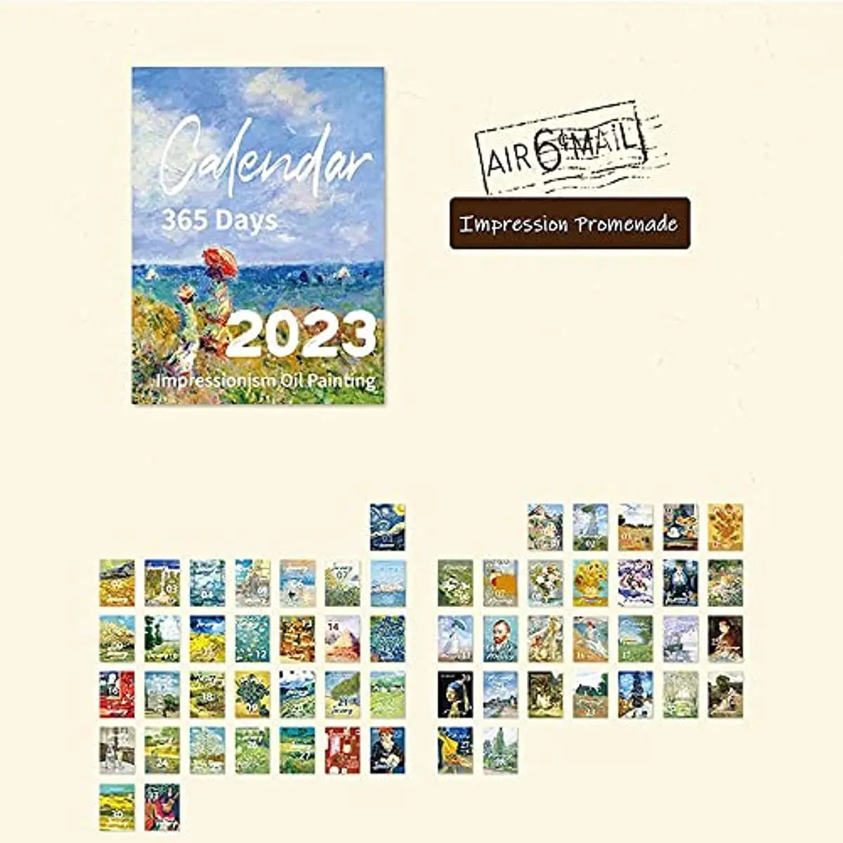 Mini Calendar 2023 Scrapbooking | Calendar 2023 365 Days | Gift Calendar  Cards - 2023 - Aliexpress