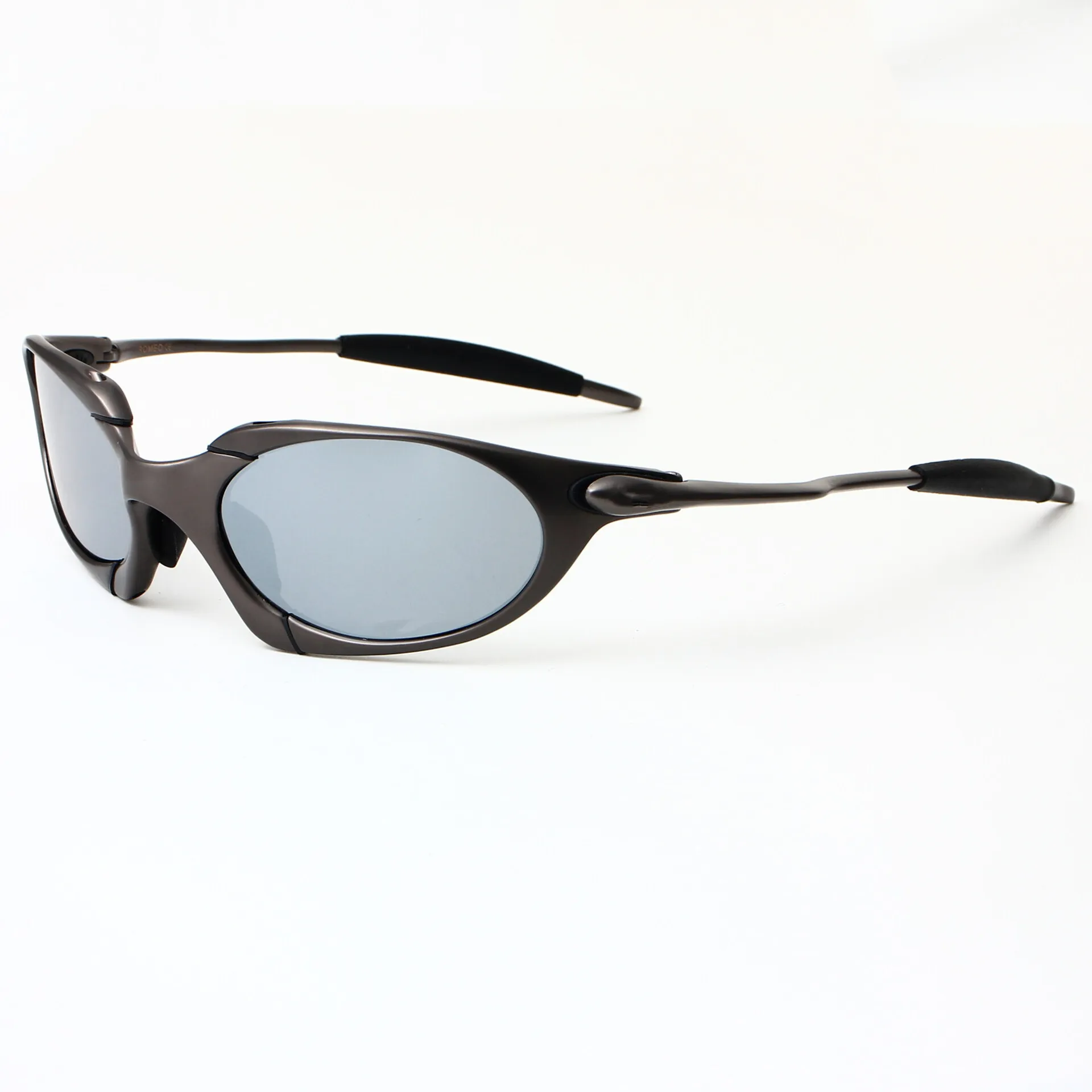 Golden frame polarized sunglasses X metal future technology style outdoor sports cycling sunglasses Romeo