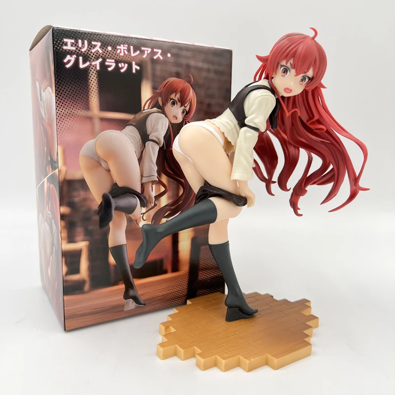 

18cm Mushoku Tensei Jobless Reincarnation Sexy Girl Anime Figure Eris Boreas Greyrat Action Figure Collectible Model Doll Toys