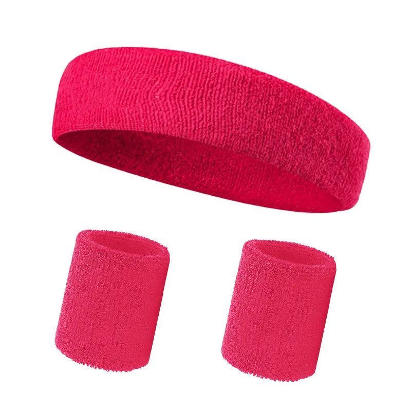 Rosa Fluor - Set de 3 Bandas Deportivas
