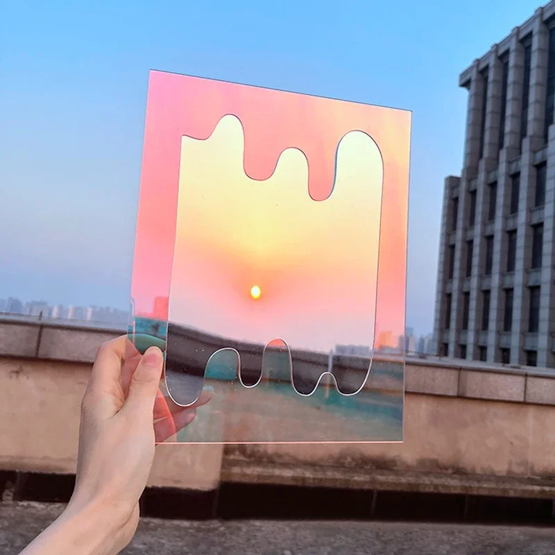 Heart Shape Decorative Mirror Irregular Acrylic Mirrors Mirror Stickers for The Wall Home Decoration Accessories Espelho 거울