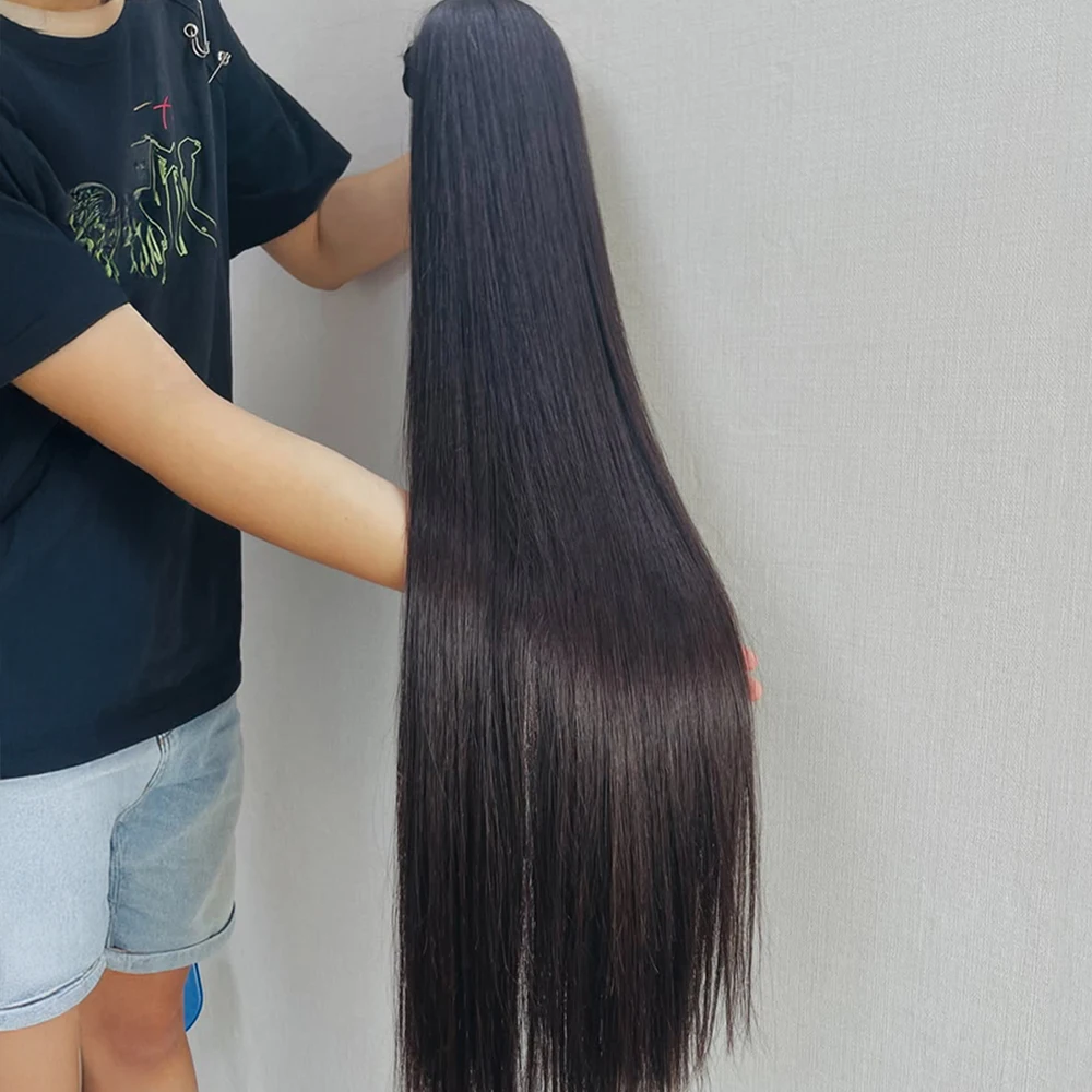 15A Vietnamese Bone Straight Virgin Hair Bundle Super Double Drawn human hair bundle Full raw hair extension