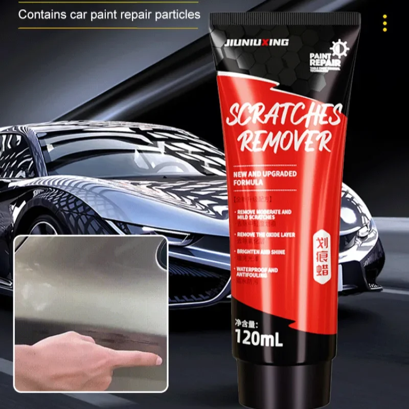 Car Scratch Repair Supplies Polishing Wax Car Paint Removal Scratch Wax Removal 120ml With sponge 1/2/4 Set car scratch repair