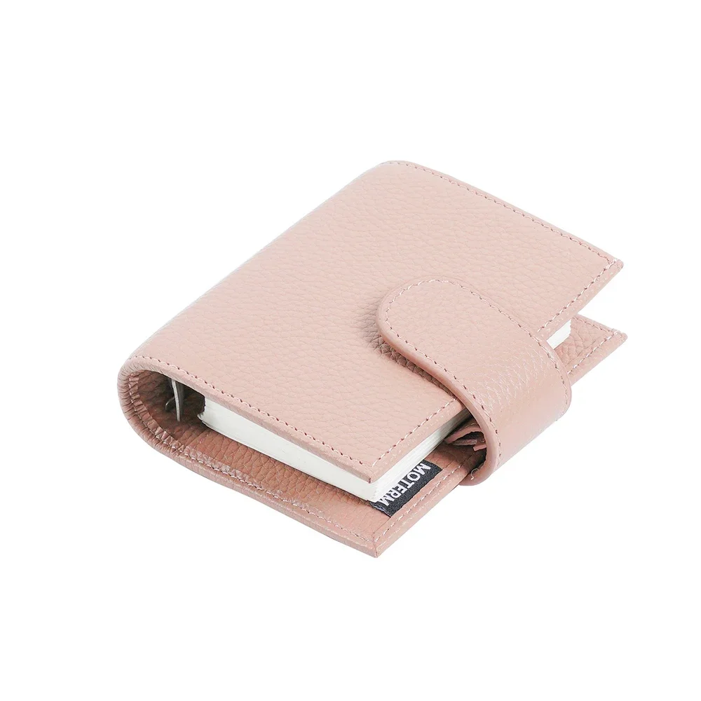 Moterm レギュラー A9 サイズ リング プランナー ペブルドグレイン牛革