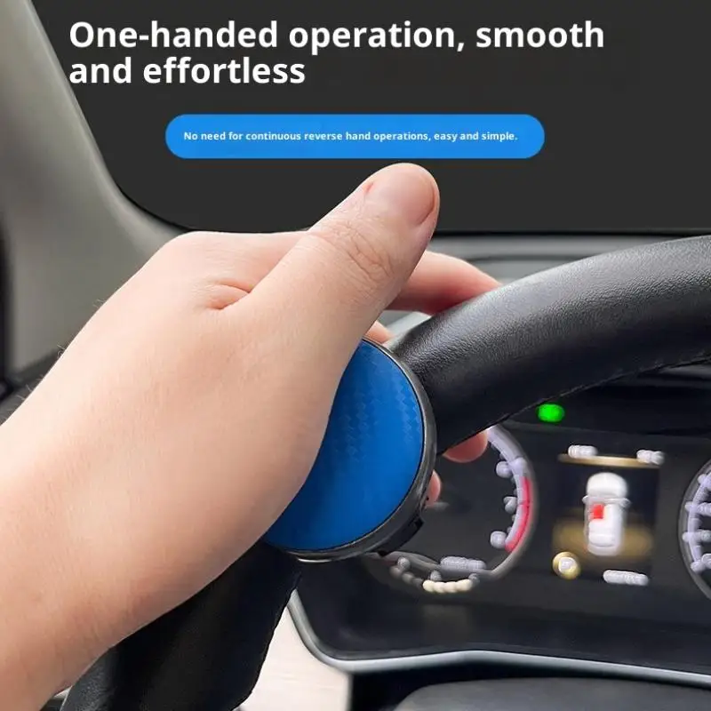 Ricambi auto con impugnatura antiscivolo universale per volante, rotazione creativa di 360 gradi, rotazione del controllo manuale - Image 3