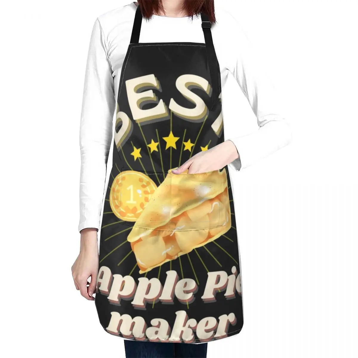 

best apple pie t-shirt gift, best apple pie maker gift Apron Salon Apron work apron ladies