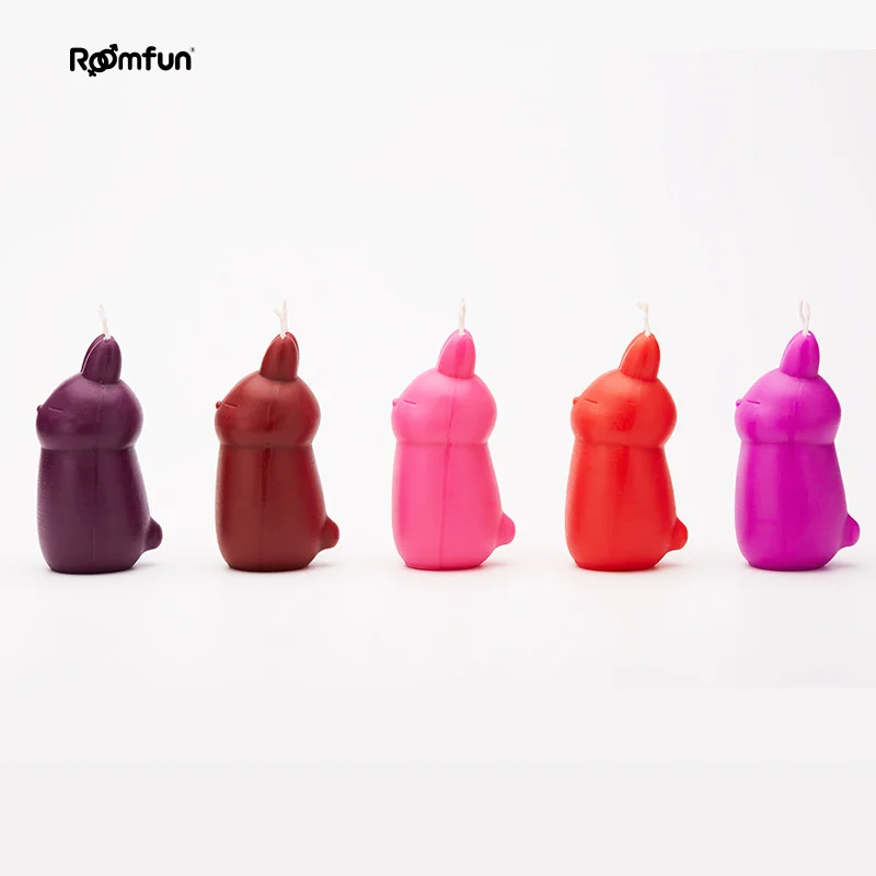 Rabbit flower flavor low temperature aromatherapy fun candle set adjustment aids SM fun low temperature candle new products