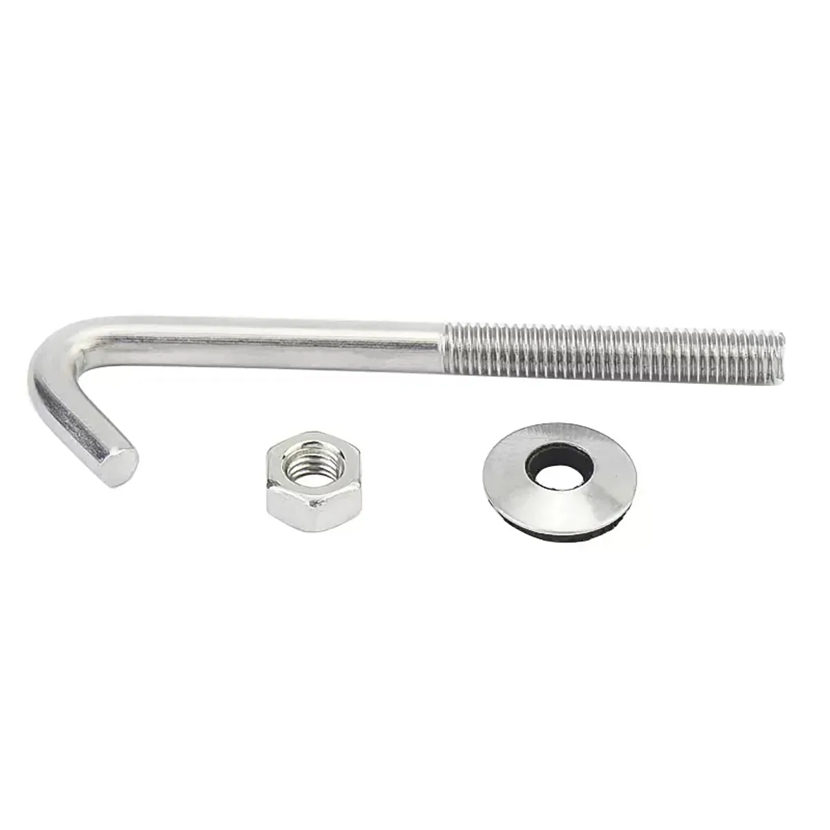 304 Stainless Steel Square Hook Special-Shaped Screw M6
