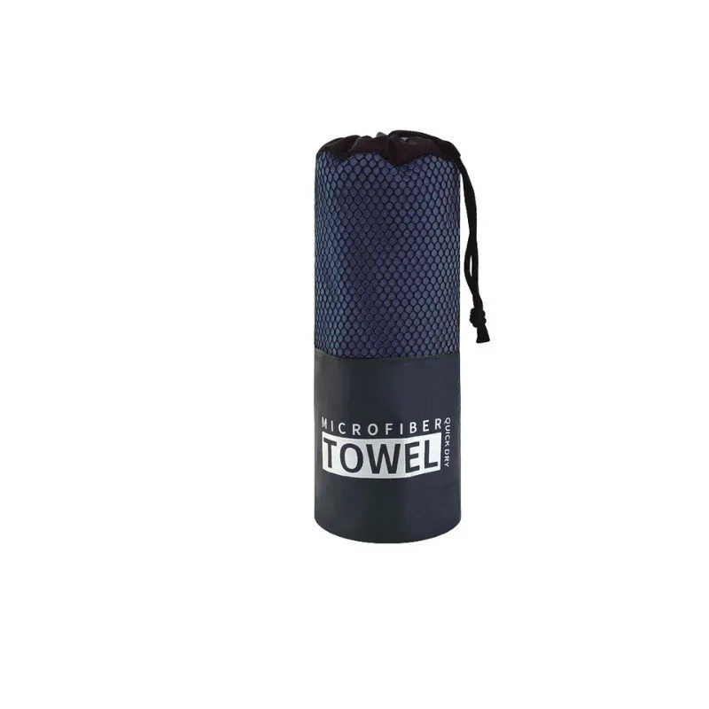 Thicken quick-dry sports towel multi-functional travel swimming yoga towel blue ultra-soft ultra-light absorbent towel 4