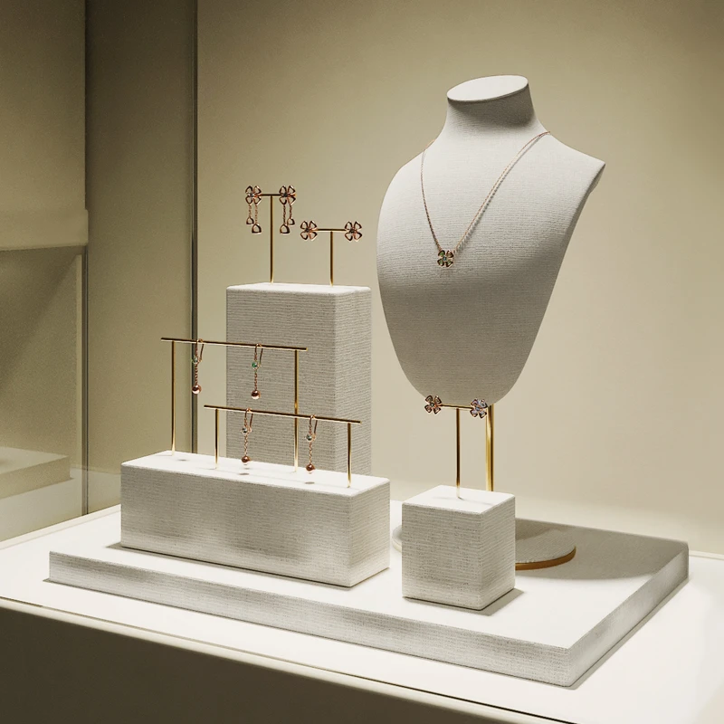 Espositore Portatile Per Gioielli Con Cerniera Per Anelli, Orecchini - Foto 2