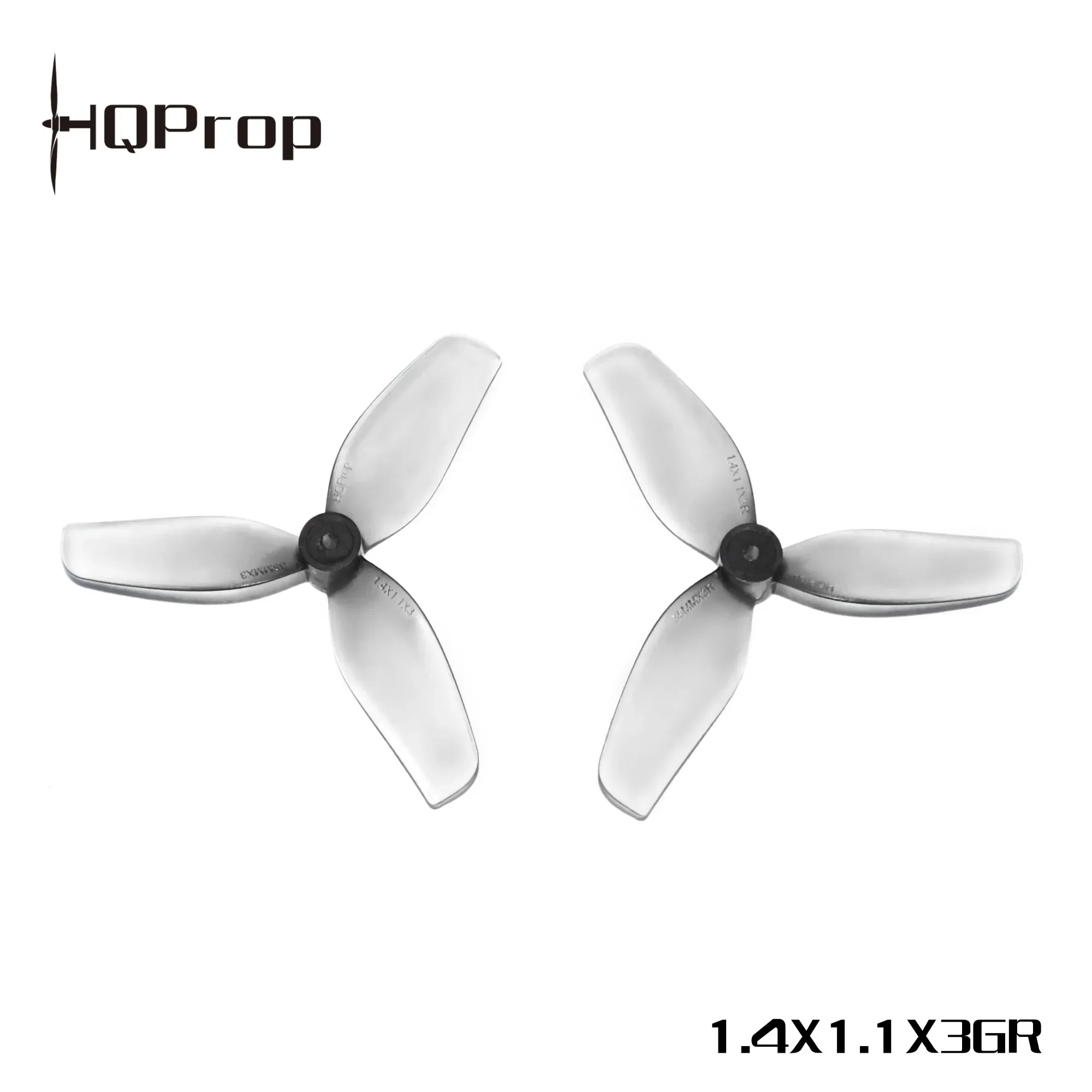 HQProp Ultralight Whoop 35mm 1.4x1.1x3 - 2 Paires (CW+CCW) Axe 1mm