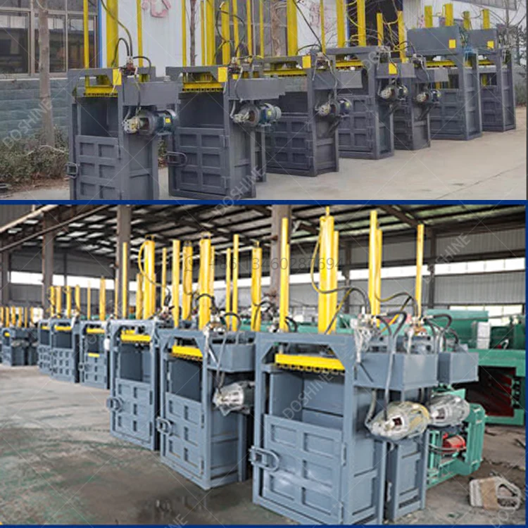 Hydraulic Baling Baler Machine Compressor Press Compactor For Waste Tyre Scrap Plastic Bottles