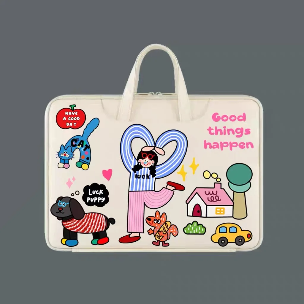 Chic Waterproof Shockproof Laptop Bag - Fits 13.3 to 15.6 Notebooks