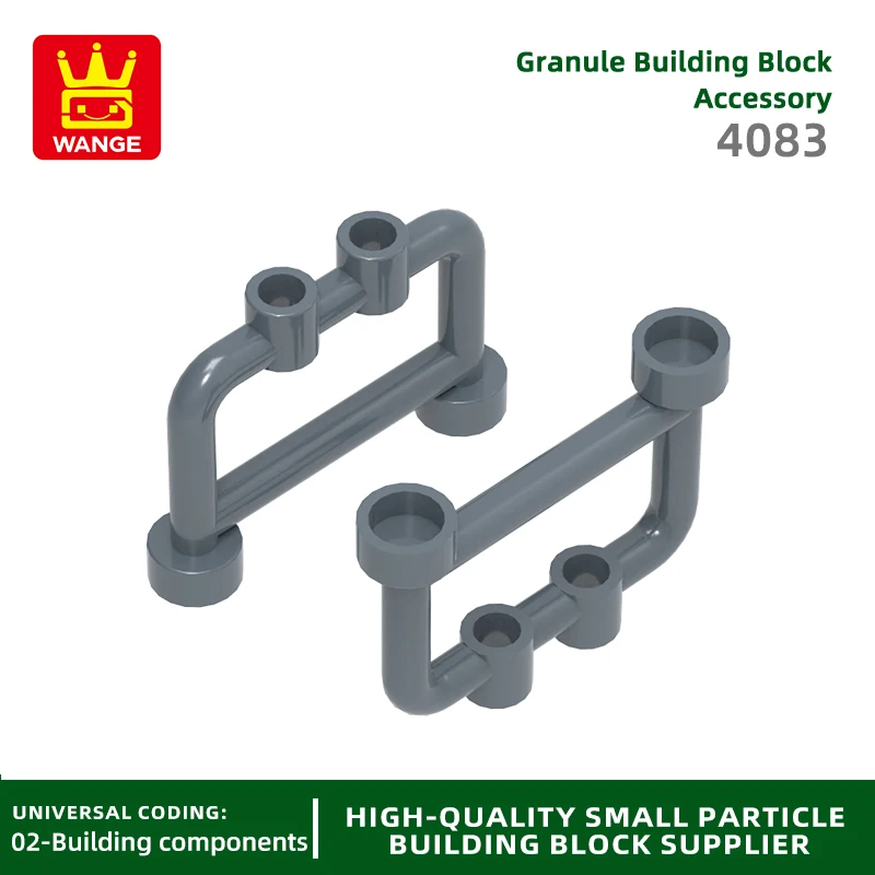 

1360 Pcs/lot Fence Guardrail Block Moc Color Fence Accessories Compatible with 4083 Brick DIY Children's Toy Assembly Gift Box