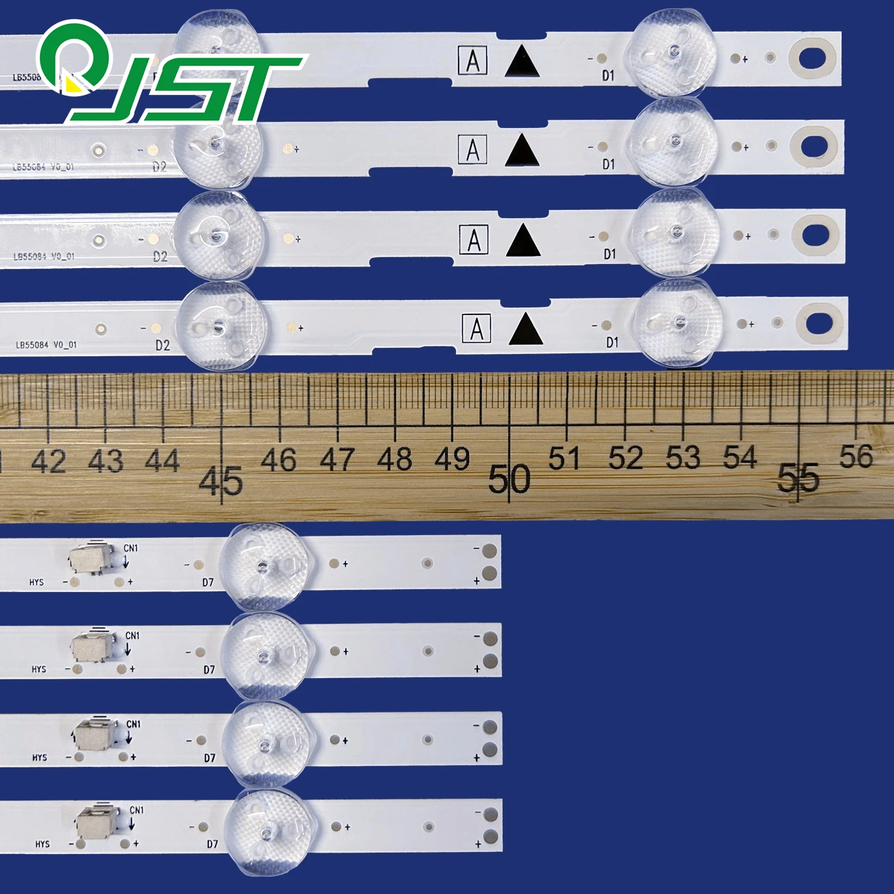8pcs LED 55PFL5601/F7 55PFL5402/F7 F7A F7C F7F FW55D25F B 55MV346X/F7 U5DR4XH UDULEDOGS059 UDULEDOGS060 REV.B 55W6S1P 55W5S1P
