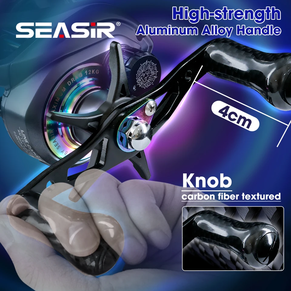 Seasir Rexcast Dc Baitcasting Fishing Reel 3 Digital Control Modes