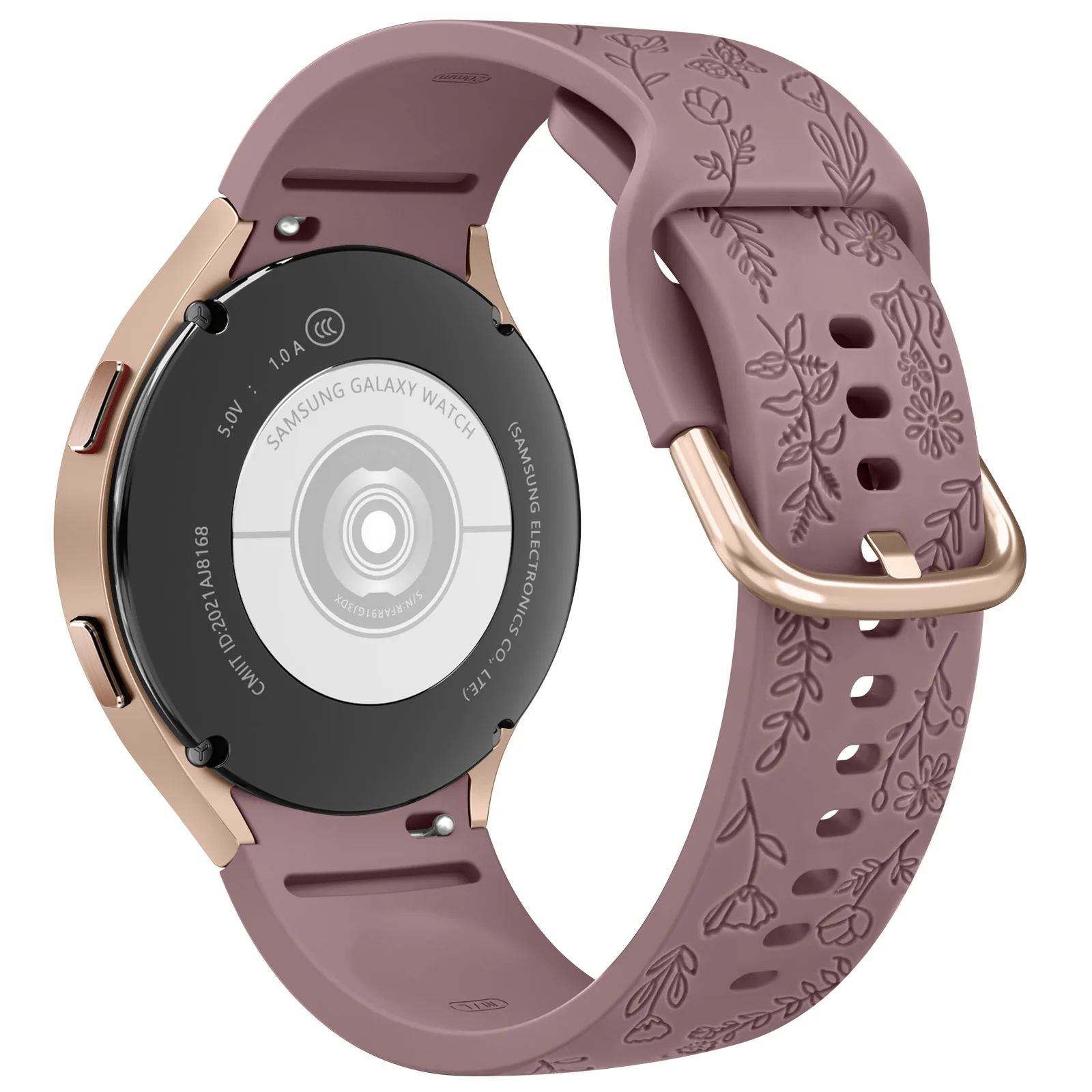 Floral 20mm Wristband Replacement Strap