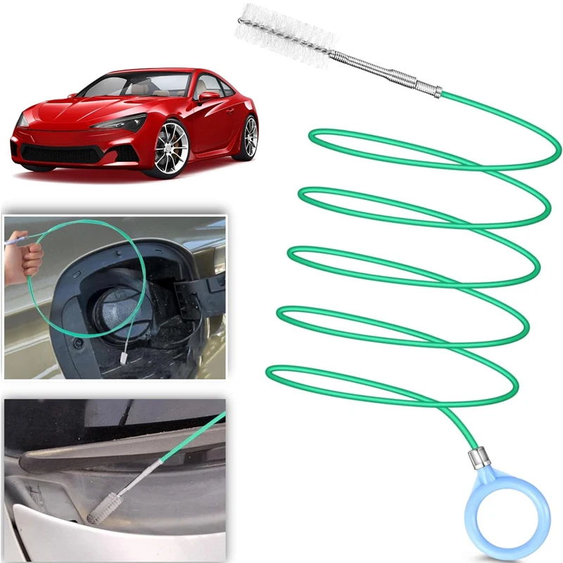 Car cleaning accessories drain cleaning brush car drain cleaning brush 3m 5m Car Sunroof Drain Cleaning Brush Car Drain Hole Cleaner Flexible Brush Long Pipe Cleaners Tube Cleaning Tool