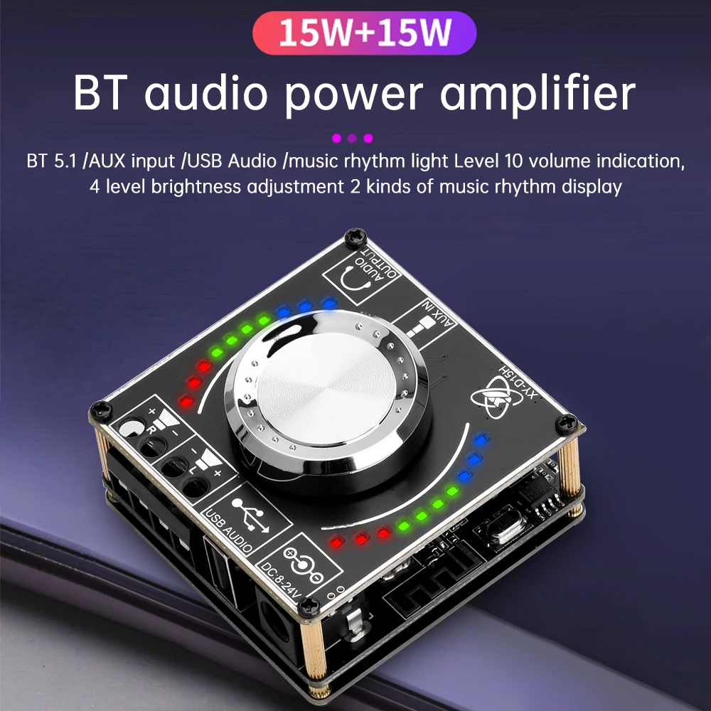 MODULO AMPLIFICATORE DI potenza per scheda audio stereo ad alta potenza EUR 13,59 - PicClick IT