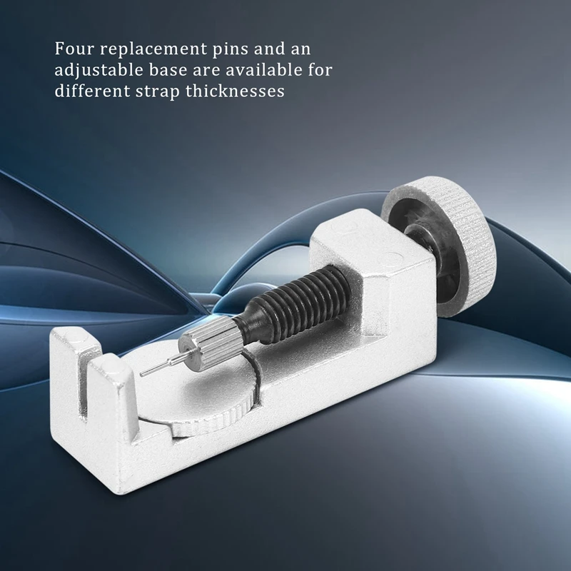 Watch Band Strap Link Pin Remover Repair Tool Kit For Watchmakers With Pack Of 3 Extra Pins