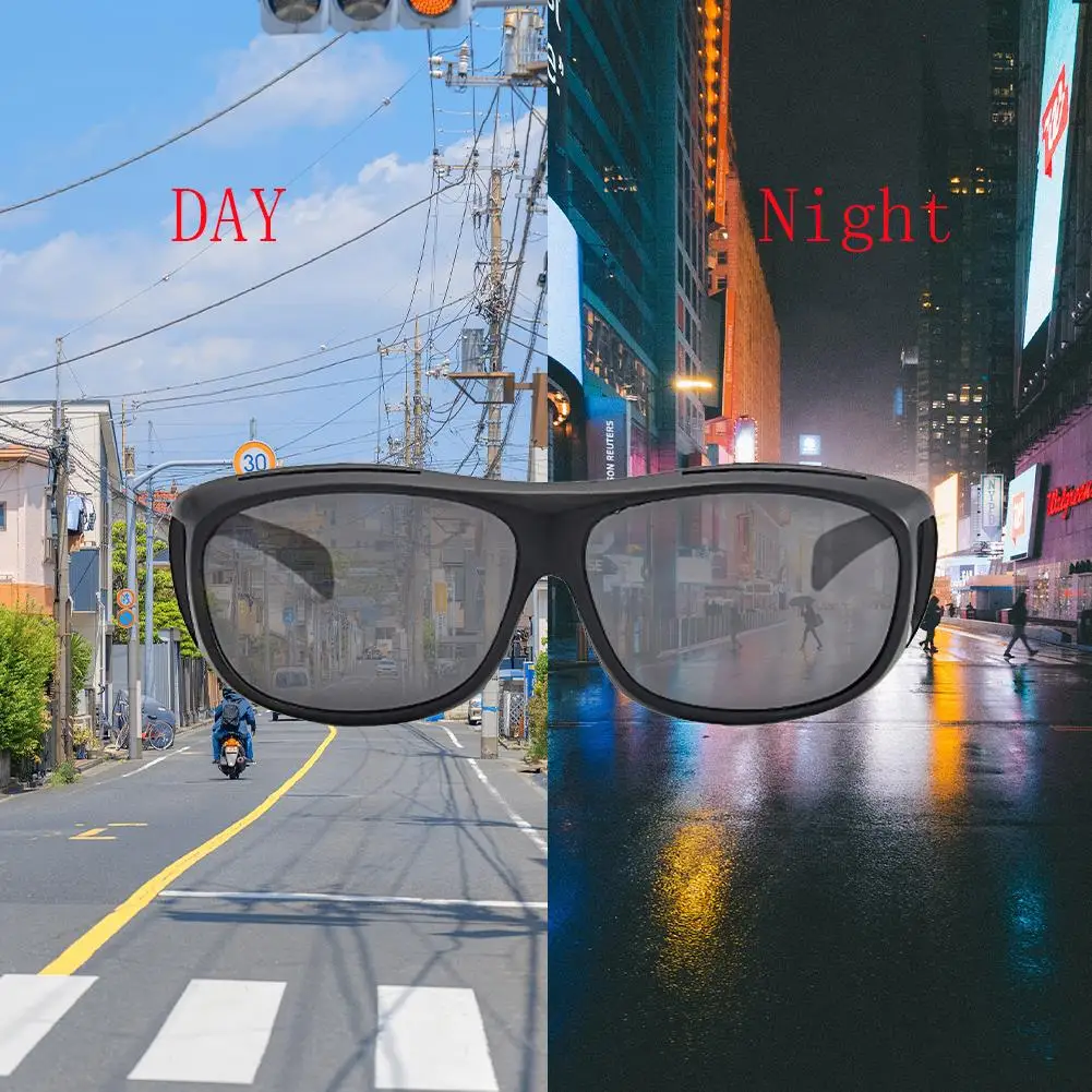 Night Vision Driving Sunglasses For Women Men Anti Glare Fashion Day And Night Vision Goggles Sun Shades Fashion Glasses