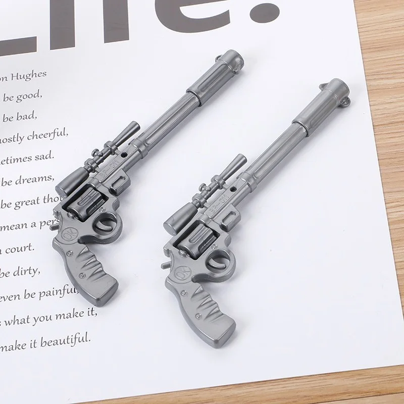 5pcs Creative Plastic Pistol Ballpoint Pen Pistol Modeling Ballpoint Pen Toy Gun Pen Pistol