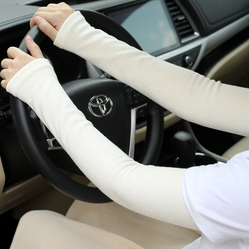 الخريف والشتاء الدافئة أكمام أذرع تبريد سماكة نوع...