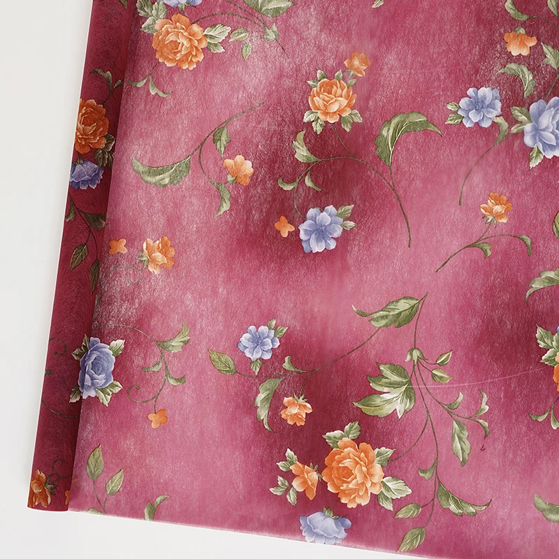 OUKEYI 145 Sheets Korean Of Cotton Wrapping Flower Paper Non-Woven Floral Wrapping