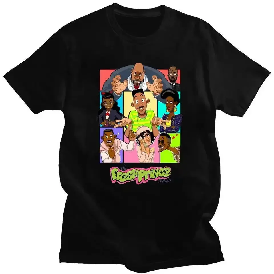 Nuovo Arrivo Fantastico The Fresh Prince Of Bel Air T-Shirt Cotone Nice Homme Clothes Fashion Tee Mens Brand