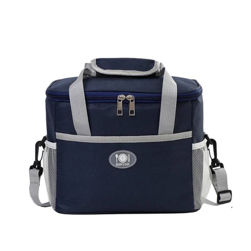

Insulated Lunch Bag Handbag Hot Cold Freezer Bags Large Capacity Container