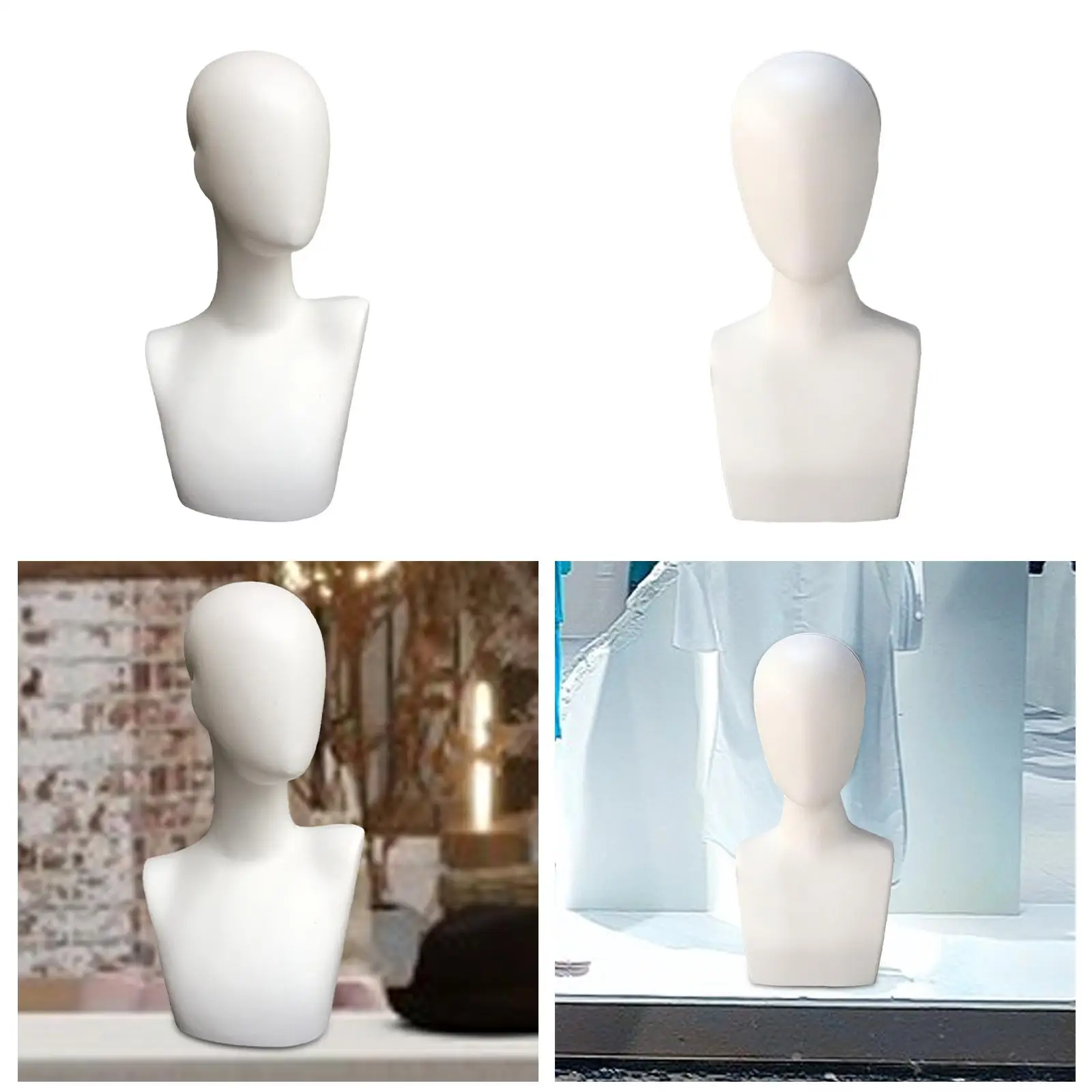 마네킹 머리 머리 장식 가발 목걸이 모자 만들기용 다기능 가발 스탠드