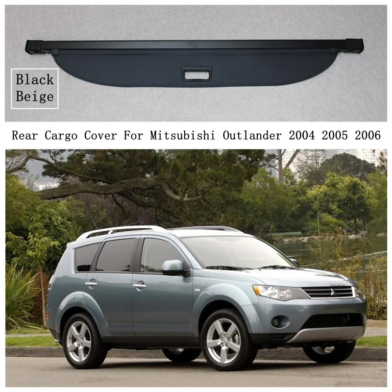 Rear Cargo Cover For Mitsubishi Outlander 2004 2005 2006 Privacy Trunk