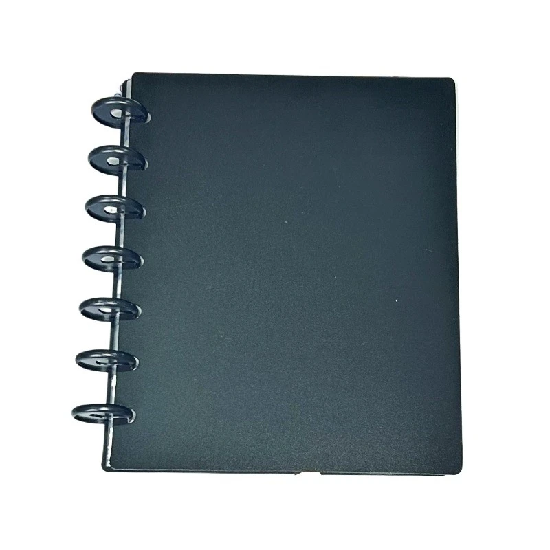 Rainbow Ring Photocard Album with 120 Slots and 3in 4-Pocket Clear Sleeves - Refillable ID Card Binder for Portable Kpop Idol Card Collection