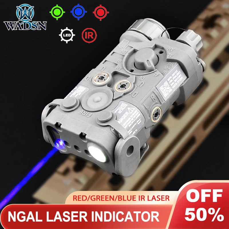 Wadsn Airsoft Nylon L3 Ngal Ir Illuminator Red/green/blue Aiming Laser