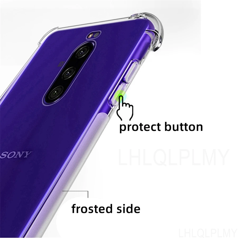 Durable Shockproof Silicone Phone Case - Thick Protective Cover in Sleek Design