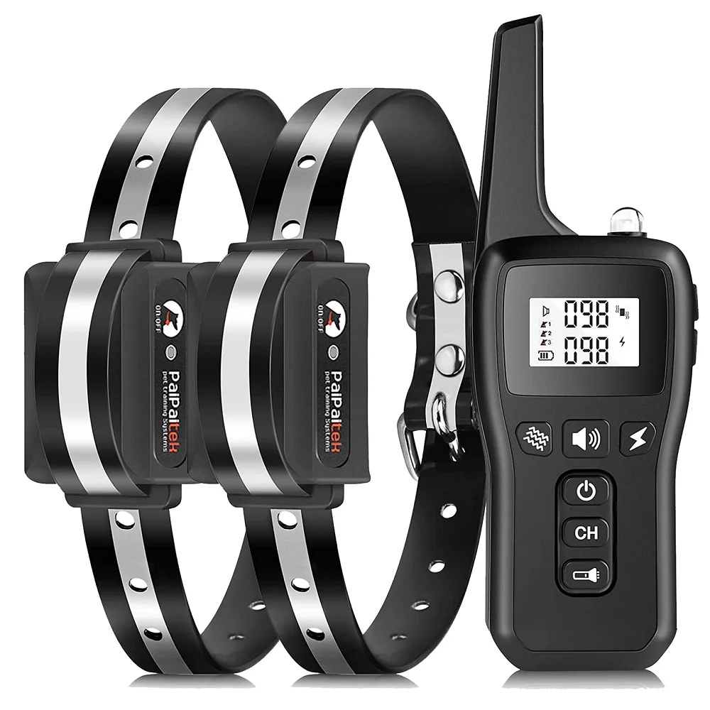 

2-IN-1 Remote Dog Training Collar,Electronic Dog Collar,Shock Collar for Large Medium Small Dog,3 Safe Modes with Beep,Vibration