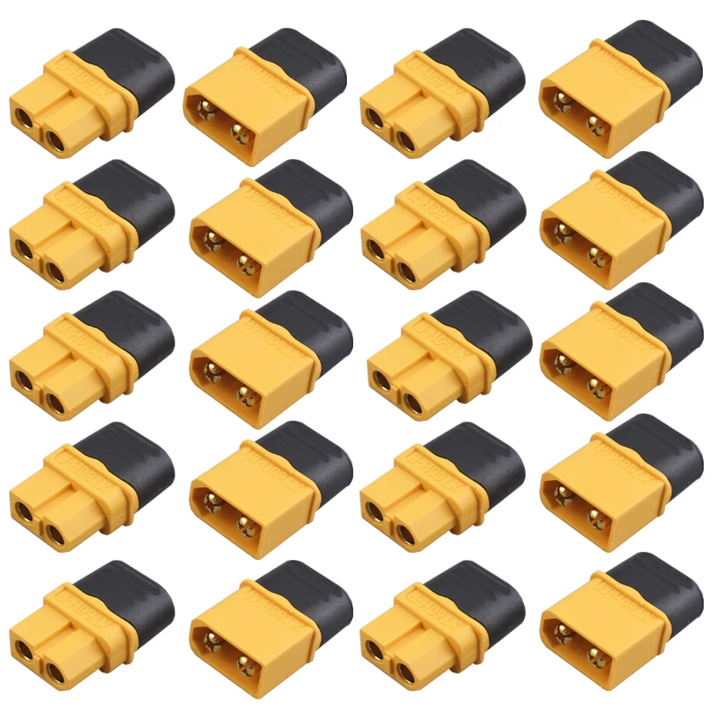 Connecteurs XT60H 10 paires – Batterie RC LiPo 60A plaqué or