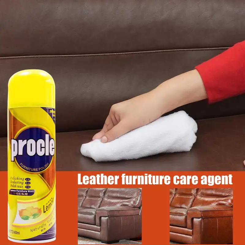 Car Interior Cleaner Spray Stains Remover For Leather Fabric Part Seat Dashboard Waterless Washing Car Detailing