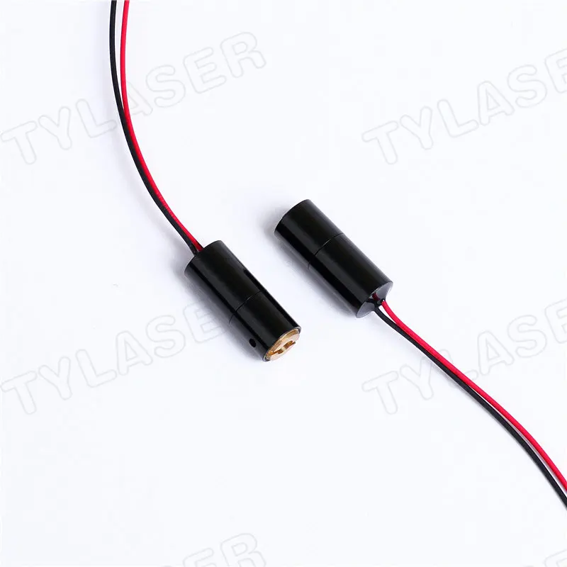 Laser module D8X18mm focusable laser module 635nm 1mW 5mW laser head red dot measuring tool glass/PMMA lens industrial grade APC driver