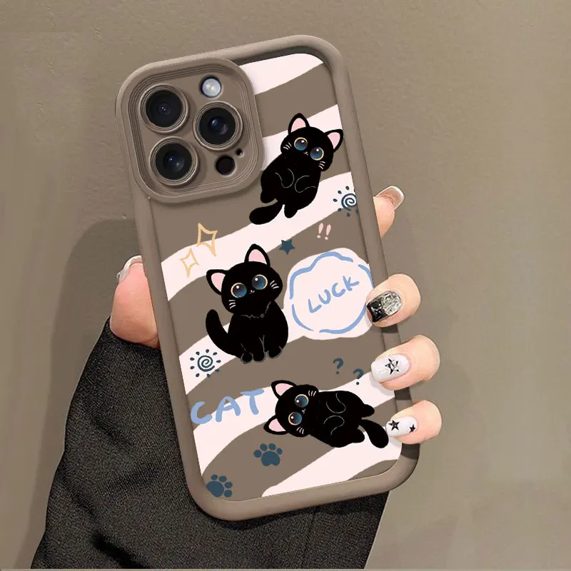 Cartoon Cute Silicone Shockproof Protective Phone Case