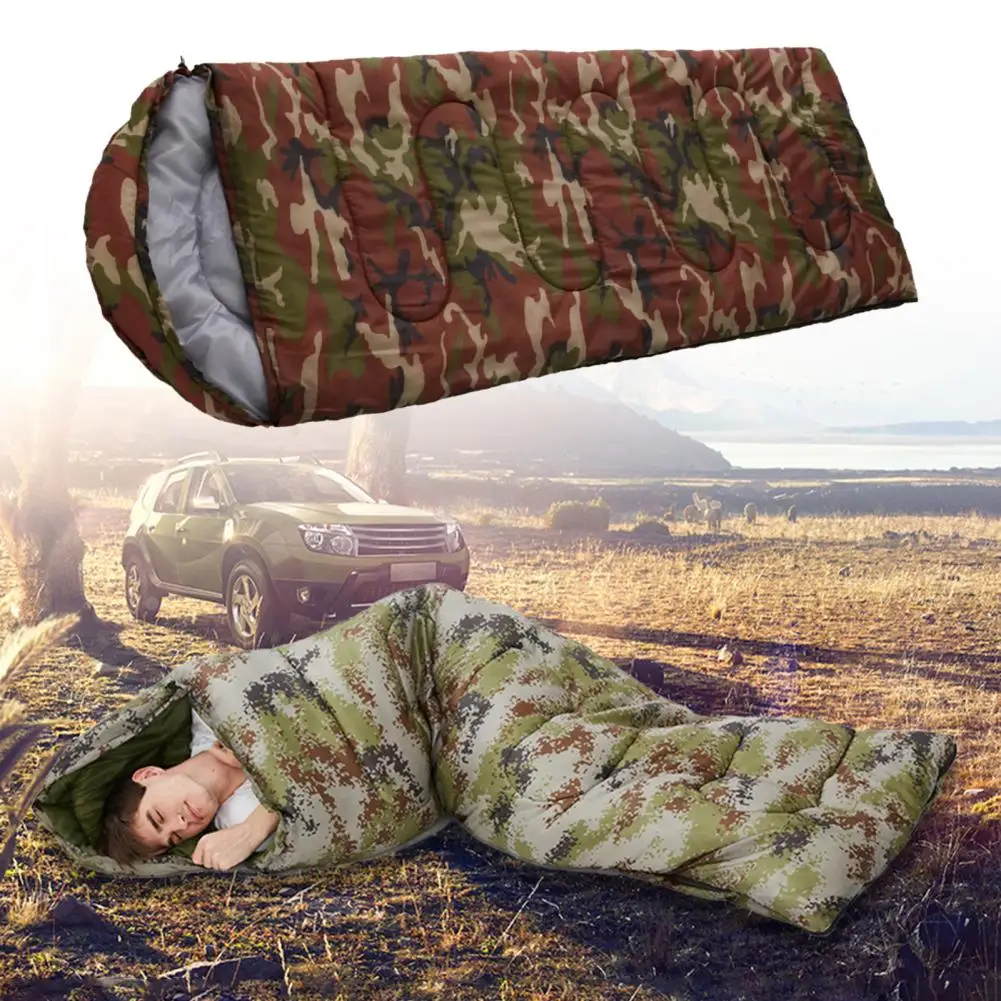 Waterproof Hiking Sleeping Bag Skinfriendly Multifunctional Camping