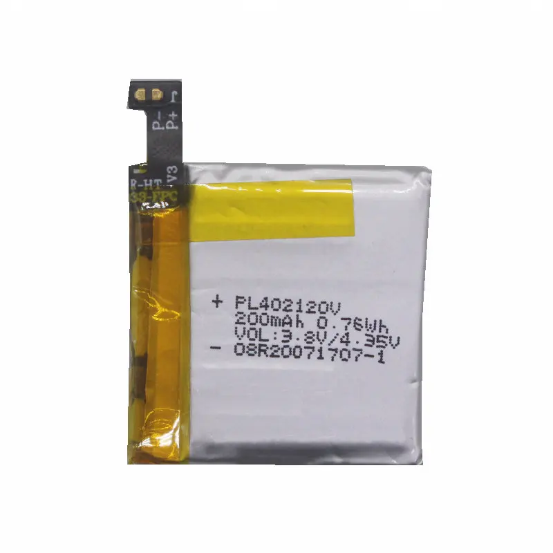 1x 200mAh PL402120V Battery For Huami Amazifit Ares Bip GTR Smart Sport  Watch A1608 402120 Batteries - AliExpress