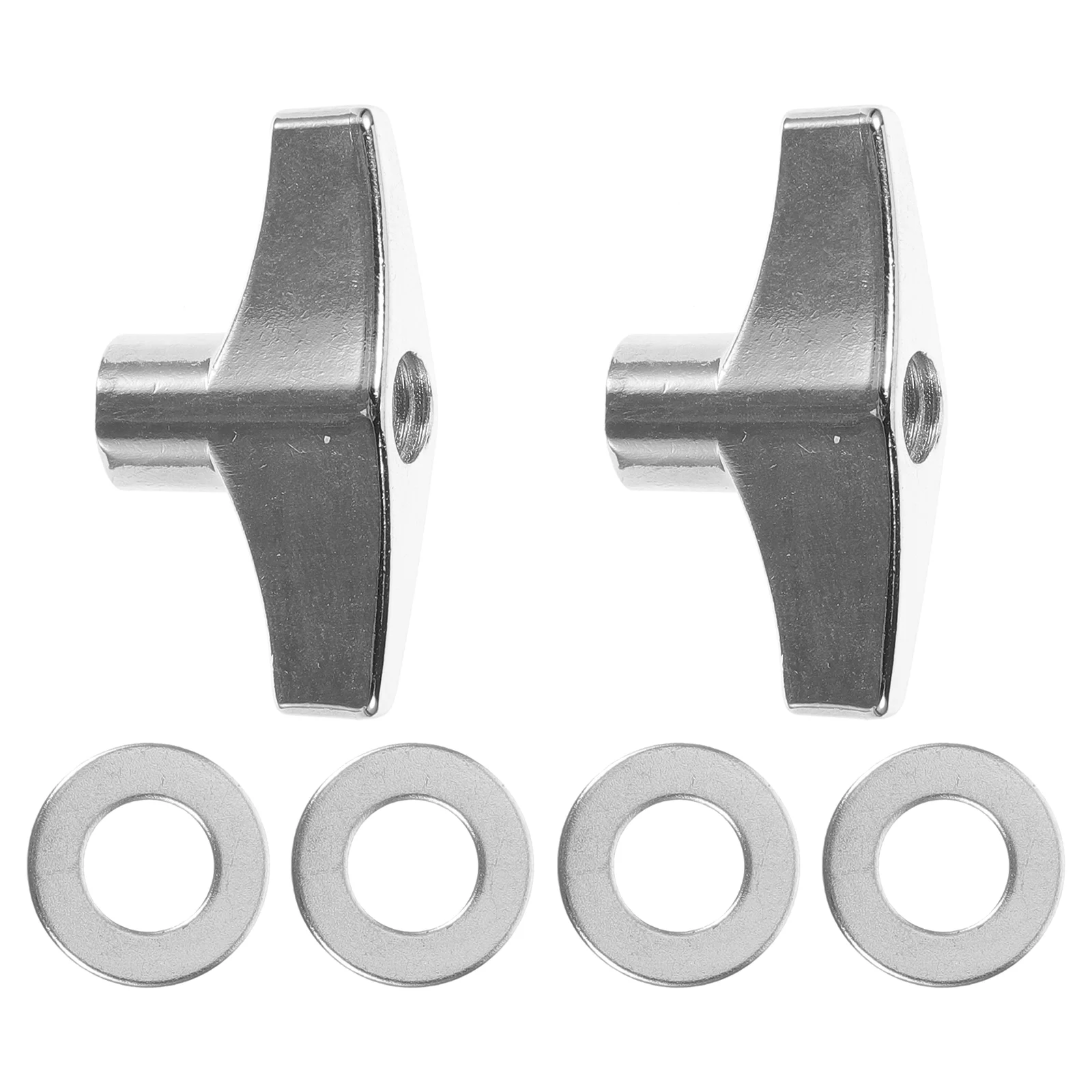 Cymbal Fixing Screw Cap Wiper Mounting Nut Snare Drum Stand Knob Jazz Set Accessories Gasket Wing Nuts Fasteners