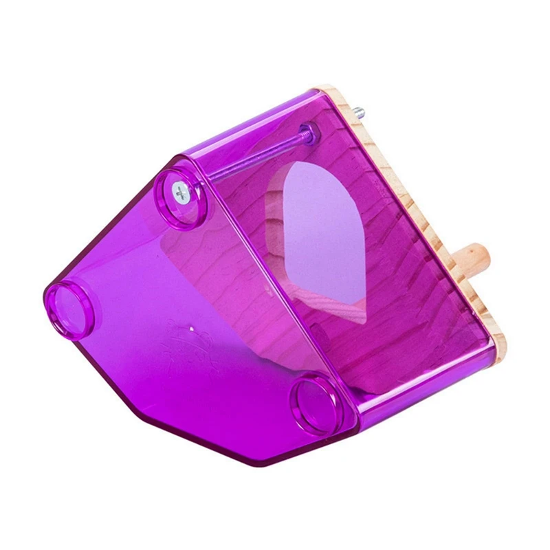 

Клетка для разведения в помещении, прозрачное прикрытие для птиц, искусственный окунь, легкая установка, подвесная клетка-гнездо для птиц