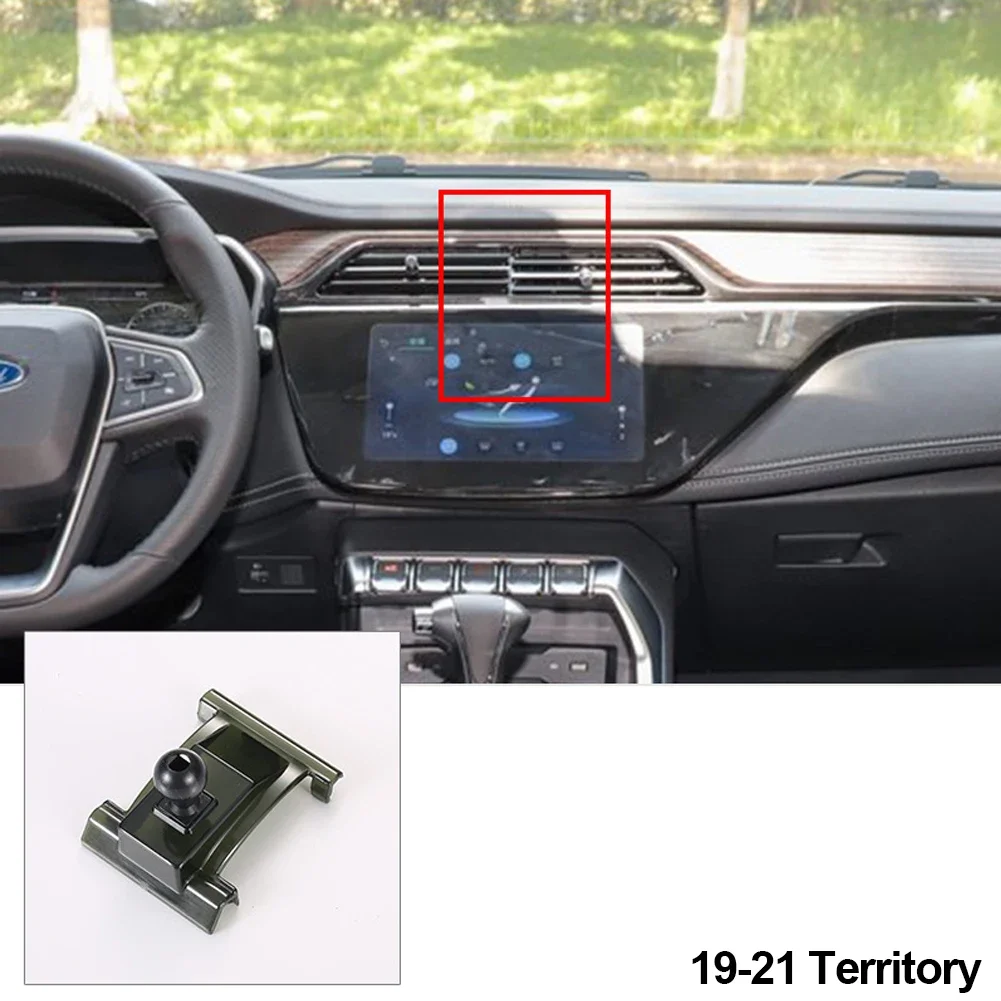 Szwaldaper 17mm Special Mount Car Phone Holder For Ford Mondeo MK4/MK5 (2007-2022) - Air Vent Clip, 360° Adjustable