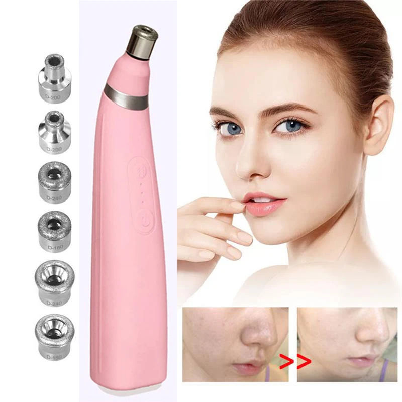 Portable Diamond Microdermabrasion Machine Vacuum Blackhead Removal