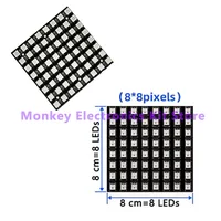 1PCS 8x8 WS2812 LED 5050 RGB 64 Bit LED Matrix Module - Image 6