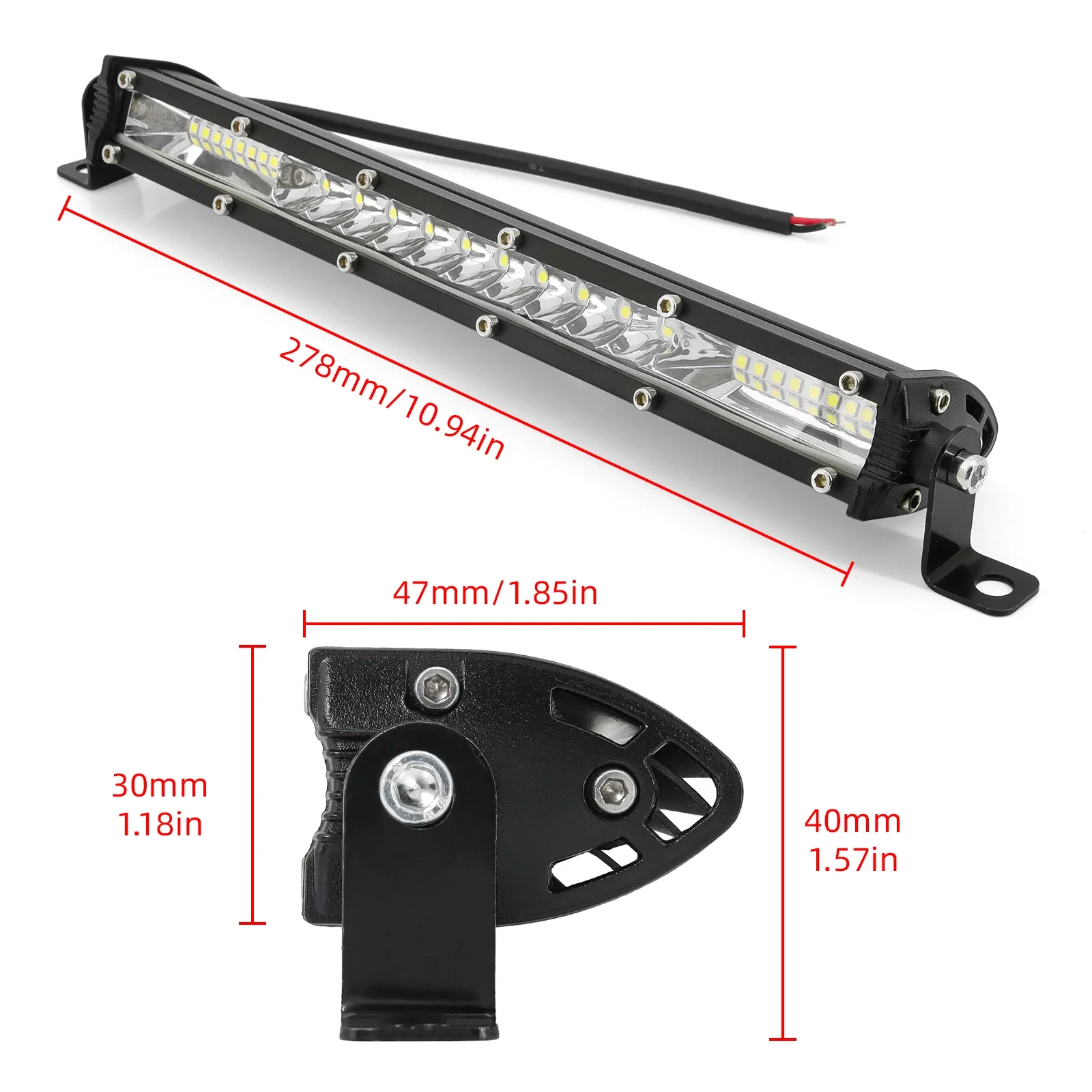 10"/20" LED Light Bar 6